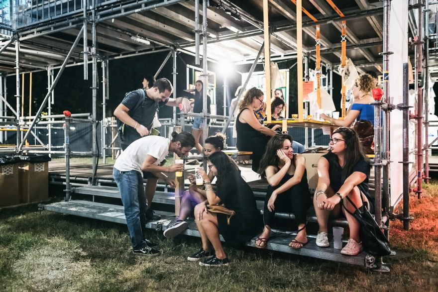 多功能 Q1 竞技场 · 临时性建筑的可持续实践-12