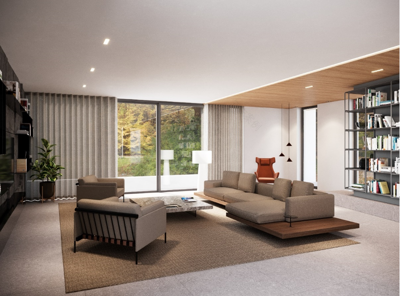 石瓷外墙与简约内饰的完美融合丨Eszter Radnóczy 及其团队-2