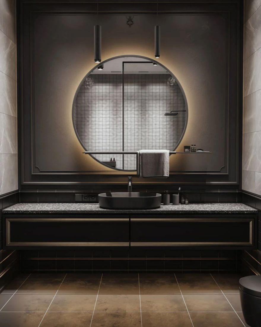 Mossebo 设计团队打造大气一居室,古典与现代完美融合-131