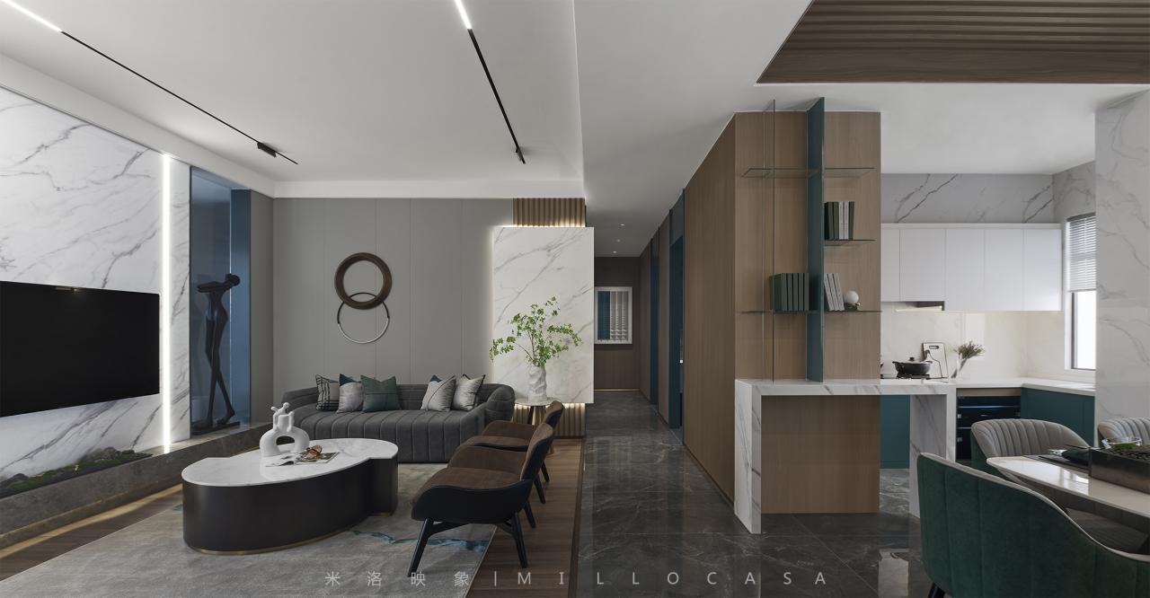 米洛映象|普瑞·公园里样板间：归心自由，缔造奢雅艺术之境-4