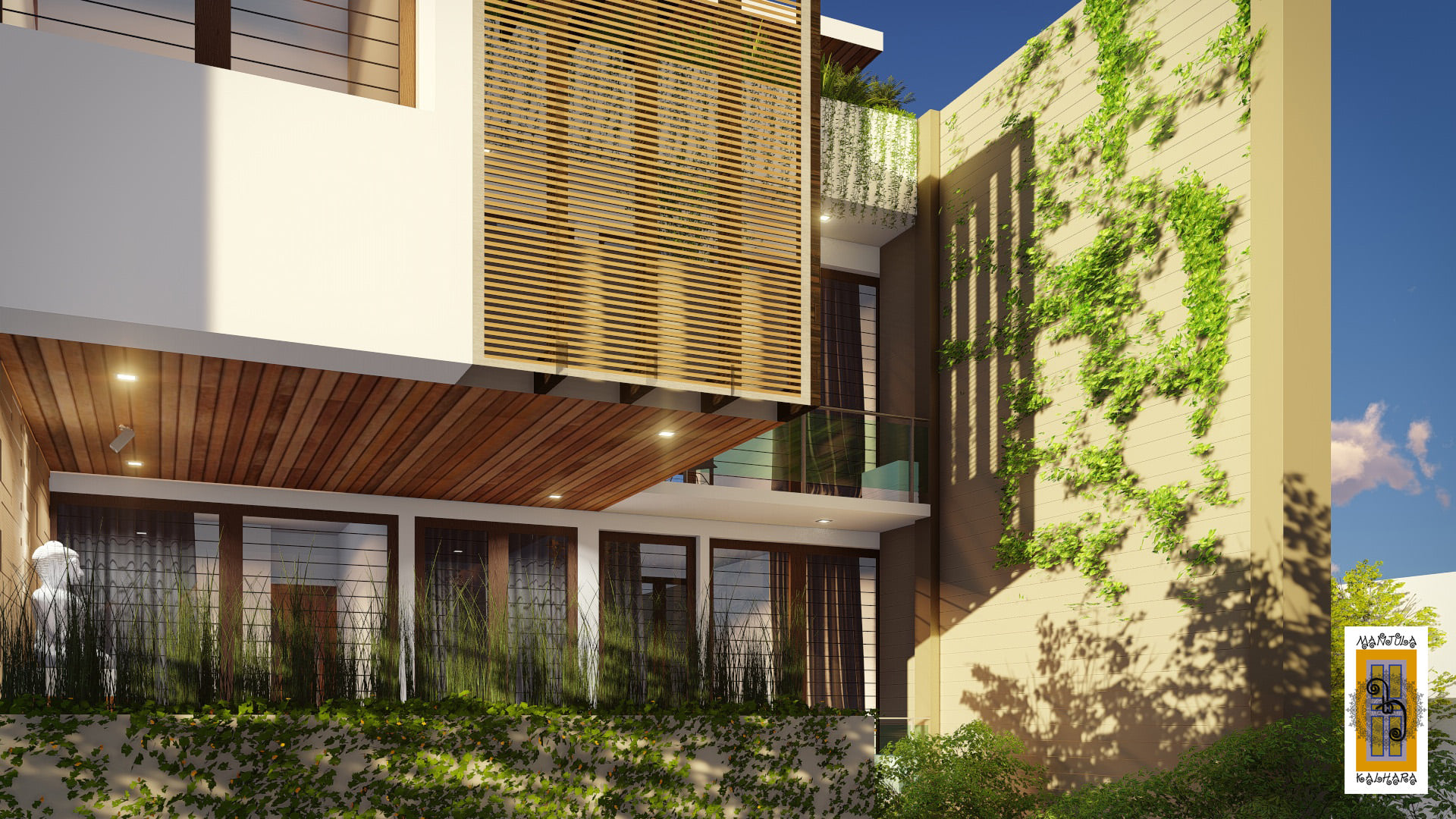 "斯里兰卡 Battaramulla 别墅 | 现代极简主义的完美体现"-38