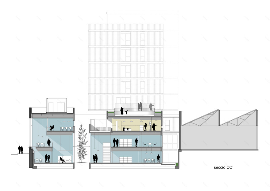 巴塞罗那“炼金厂”建筑重生 · 多功能社区设施-30
