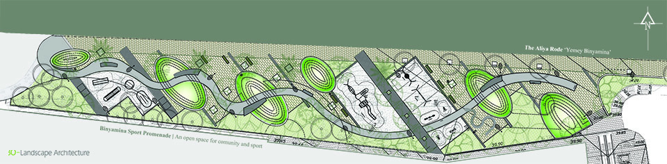 宾亚米纳体育公园丨以色列丨BO Landscape Architecture-38