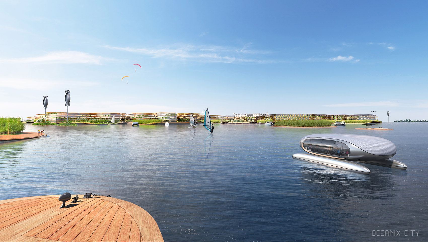 “Oceanix City”漂浮城市/全球第一个弹性化的、可持续发展的漂浮社区-47