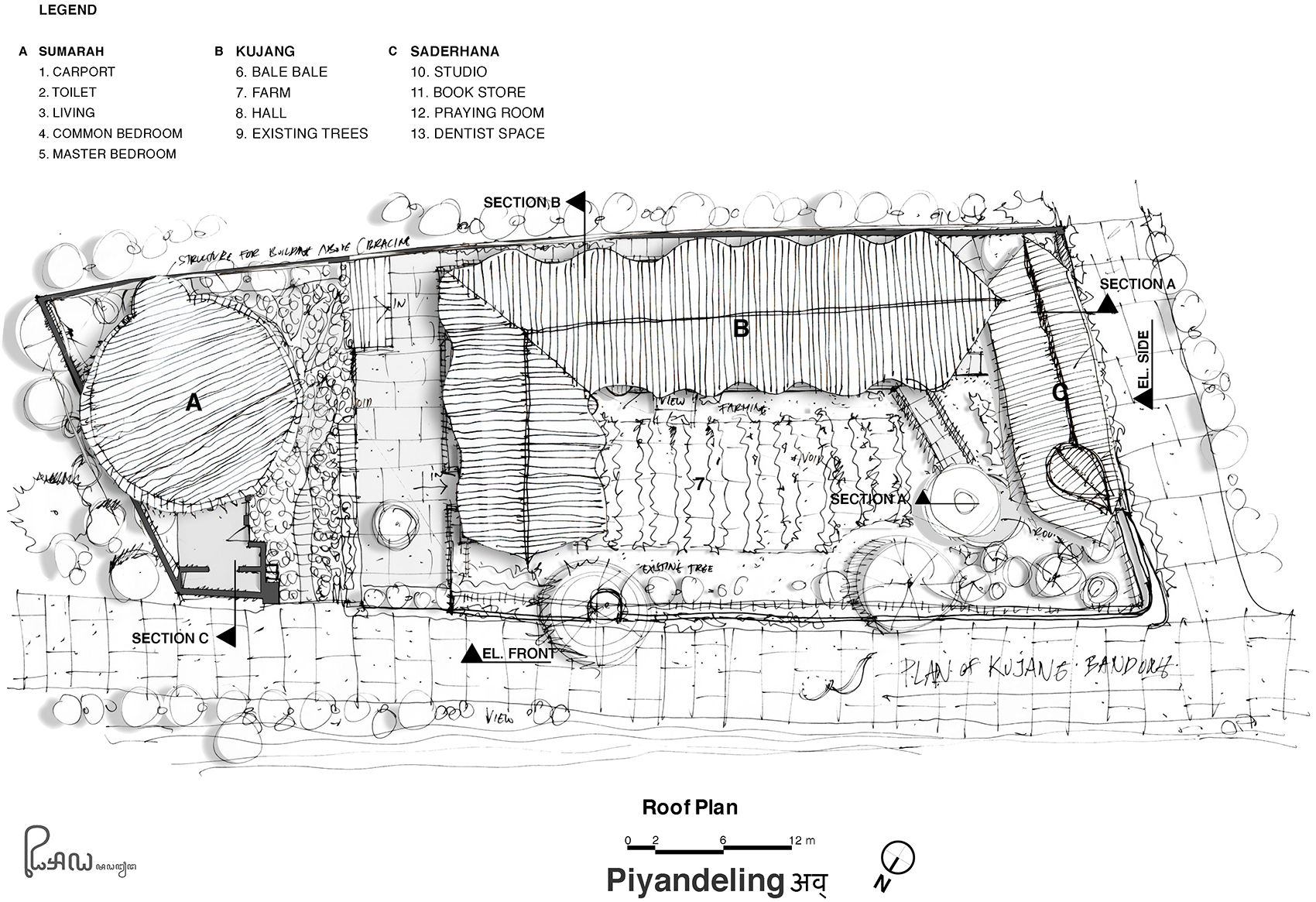 印度尼西亚 Piyandeling 社区竹艺融入现代建筑设计丨RAW Architecture-73