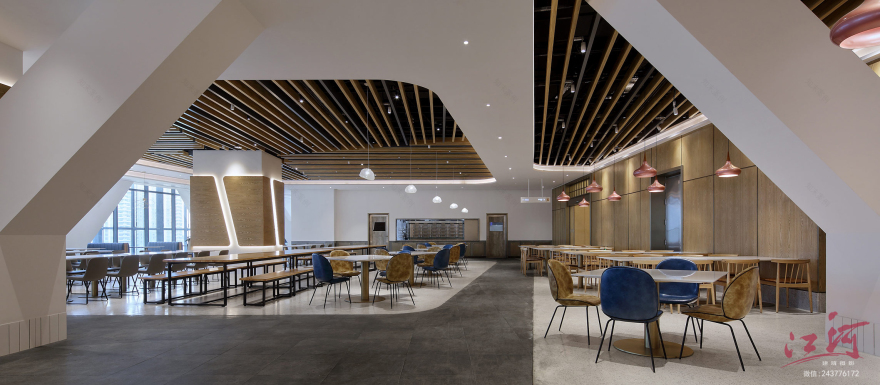 腾讯新总部滨海大厦员工餐厅-7