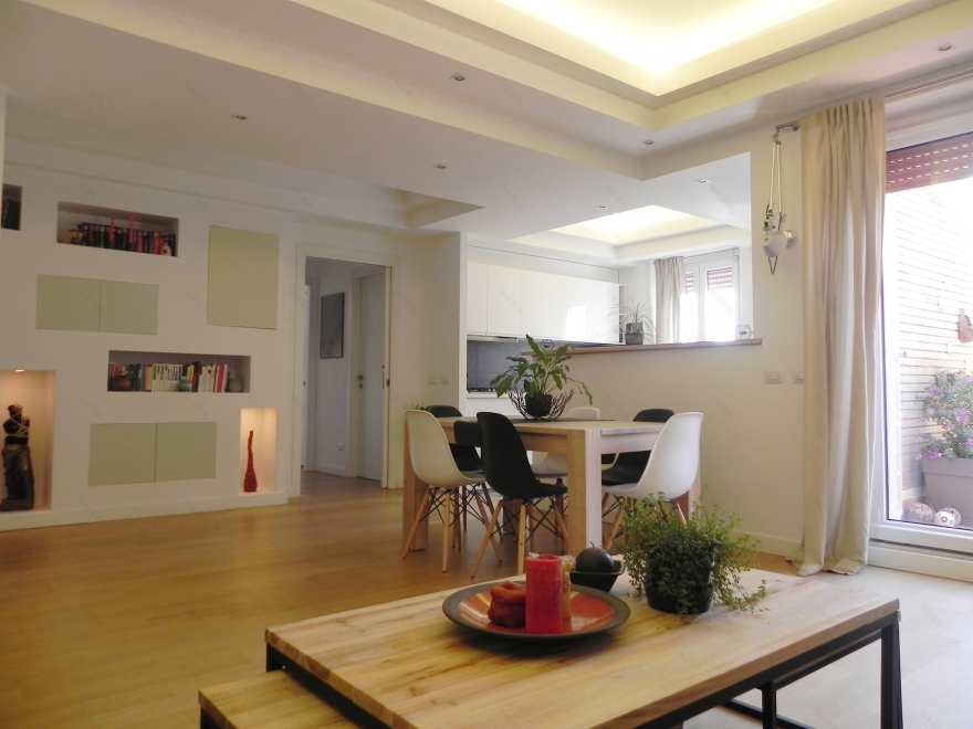 Attico A119 翻新公寓,开放式空间展现生活美学-0