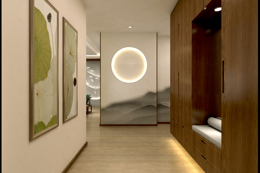 成都西派澜岸 300 平米中式家居设计,打造心灵栖息地-13