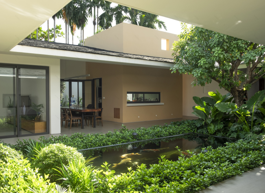 越南胡志明市 Hoc Mon House 三代同堂别墅设计-29