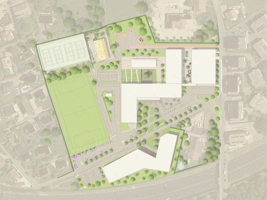 国际学校扩建项目丨瑞士洛桑丨CCHE-16