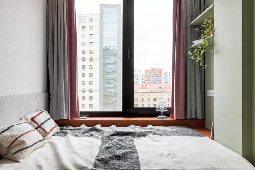 莫斯科 90㎡活力极简公寓设计-72