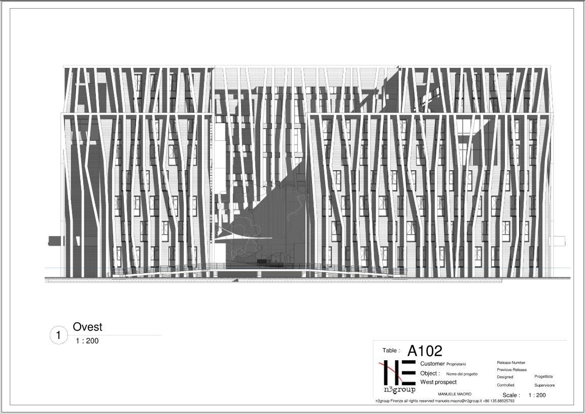 Manuele Maoro丨办公建筑丨Project for the redevelopment of the complex of four office buildings-11