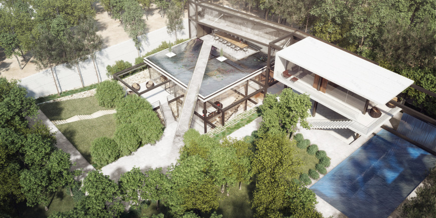 QASR DASHT VILLA | 融入自然的景观别墅设计-1