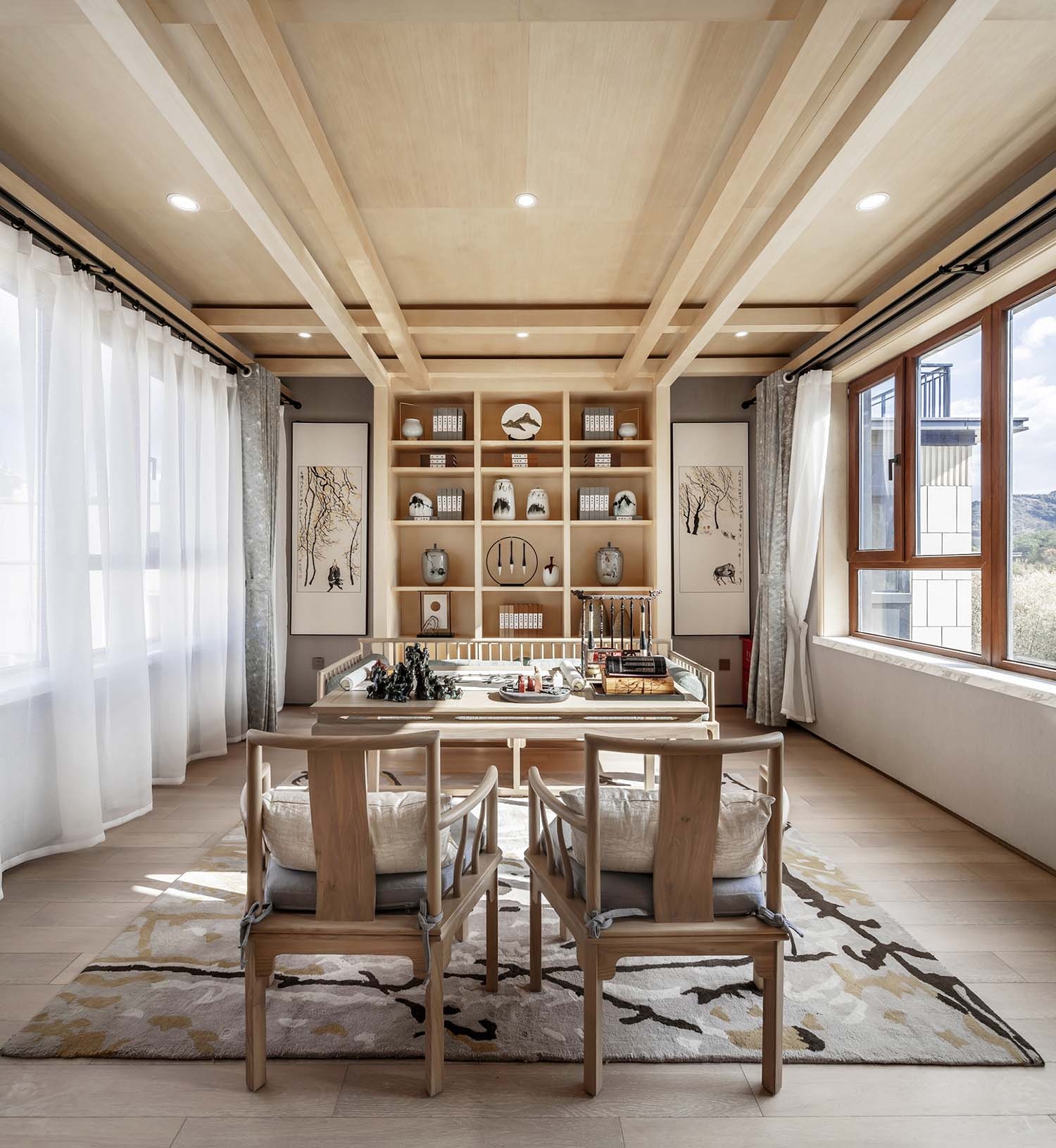 大连·金地拾贰坊和樾别墅样板间丨中国大连丨北京顺迈佳室内设计有限公司-12