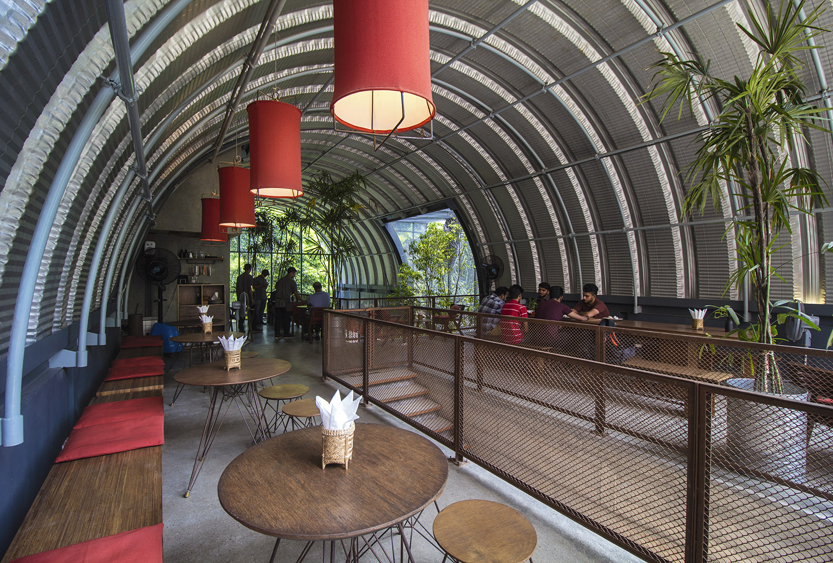 Ajo创意餐厅，孟加拉国/景色与微风流淌其间-66