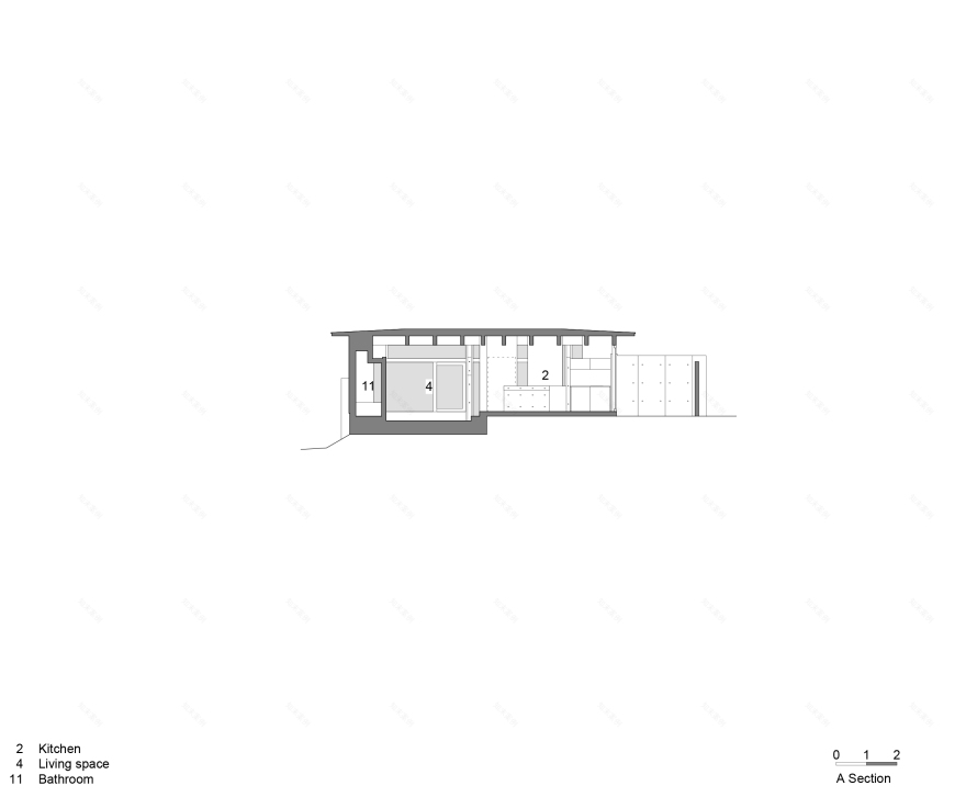 山林间的混凝土迷宫·日本 Minohshinmachi 住宅设计-26