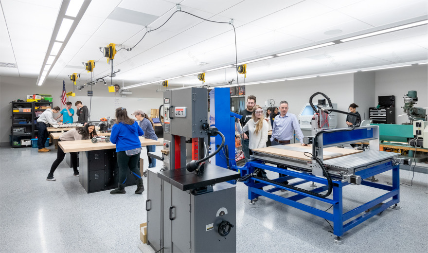 比尔里卡纪念高中丨美国丨Perkins&Will-81