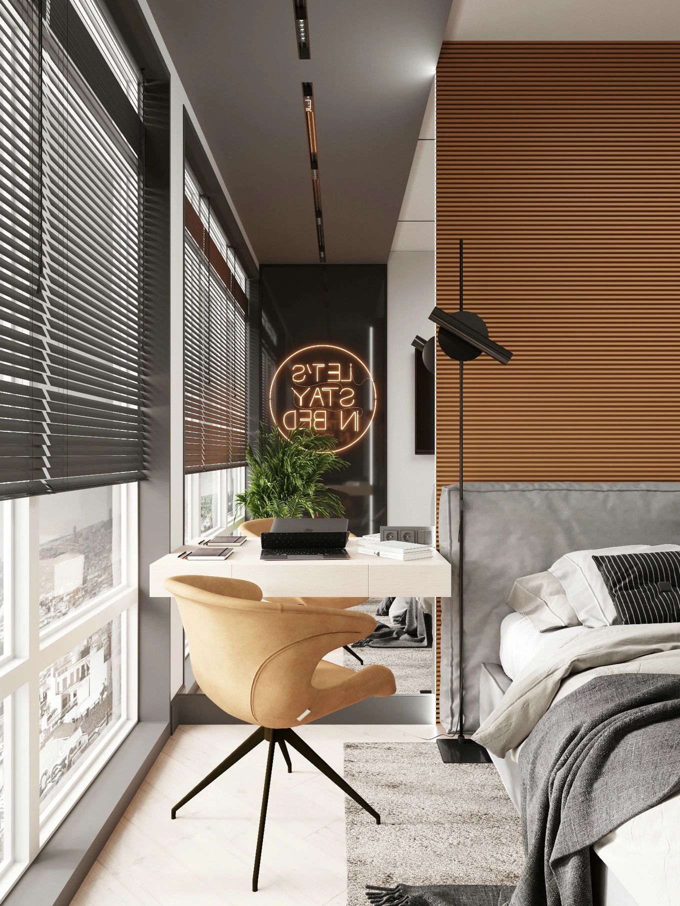 深色系的雅致空间-20