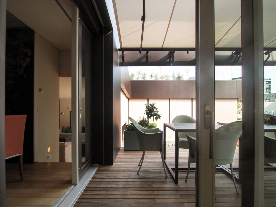 都市中的绿意别墅——Palazzo della Luce 顶层公寓改造-17