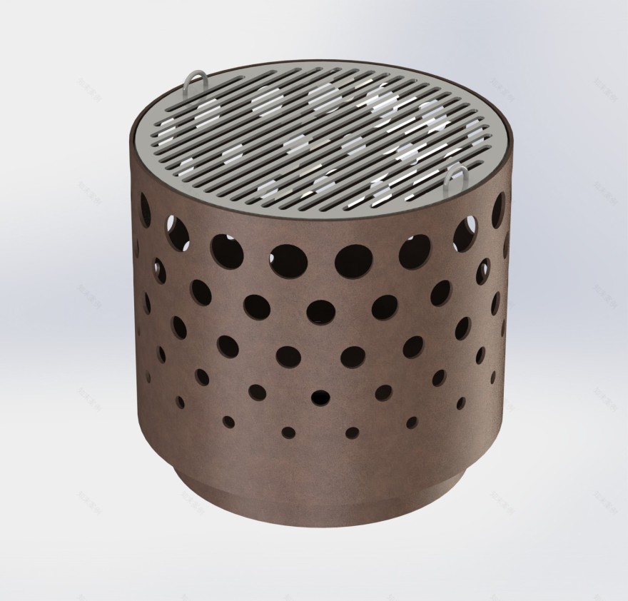 CAMìA 铁艺烧烤炉-5