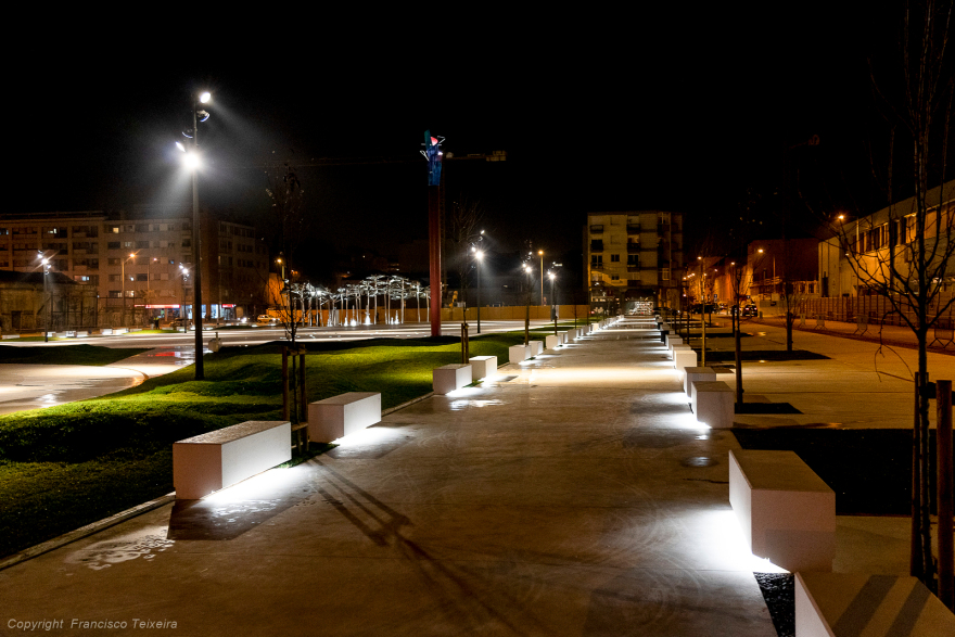 葡萄牙 Praça Guilherme Pinto 广场设计丨Luísa Valente-3