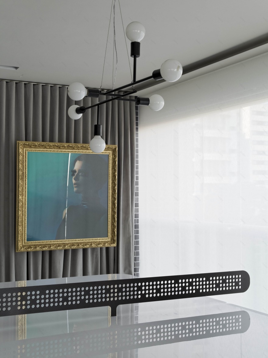 巴西设计公寓 | 工业风木饰面打造男性化魅力空间-28