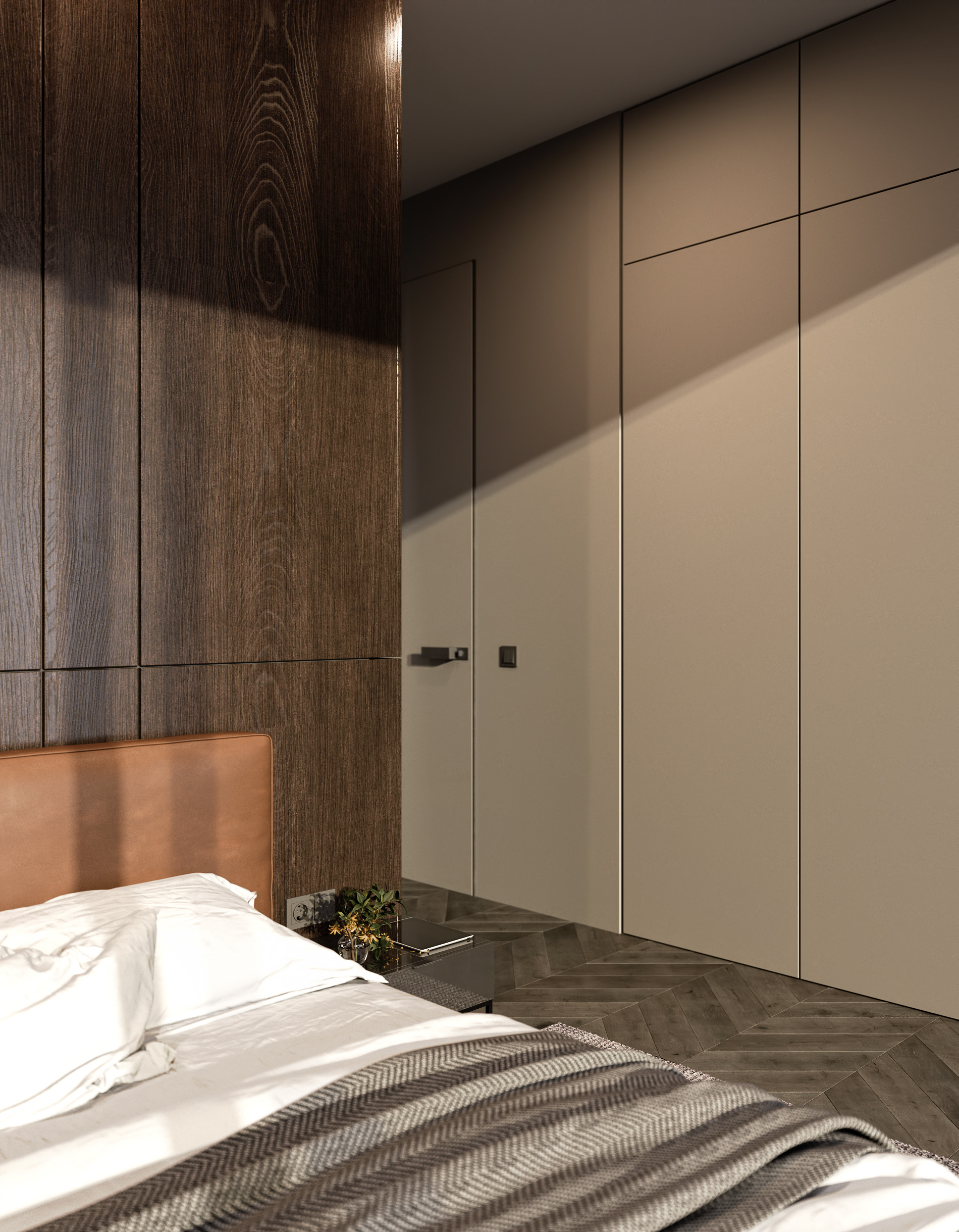 灰色木质的简单时尚-14