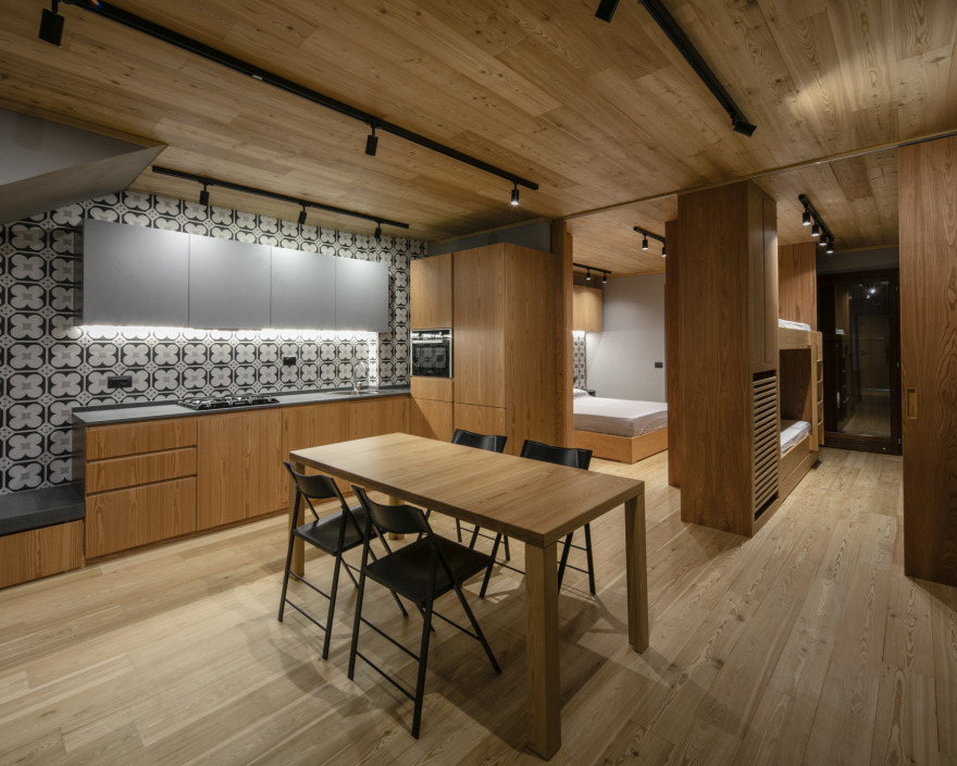 雪山周末小屋的温馨改造-0