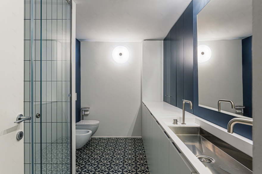 双层空间翻转,复古风私人住宅设计-23