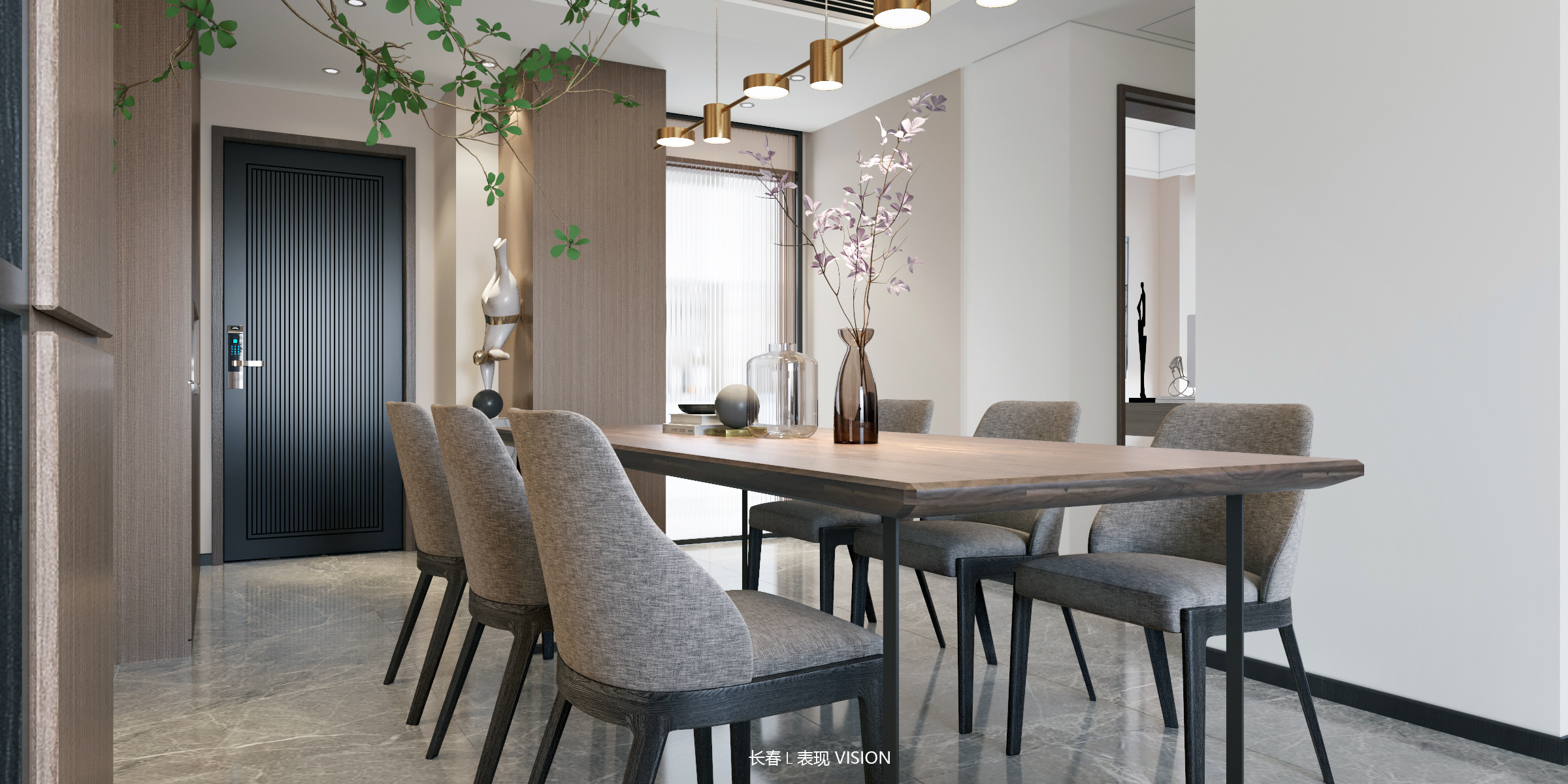 轻奢样板间 | 长春L表现-7