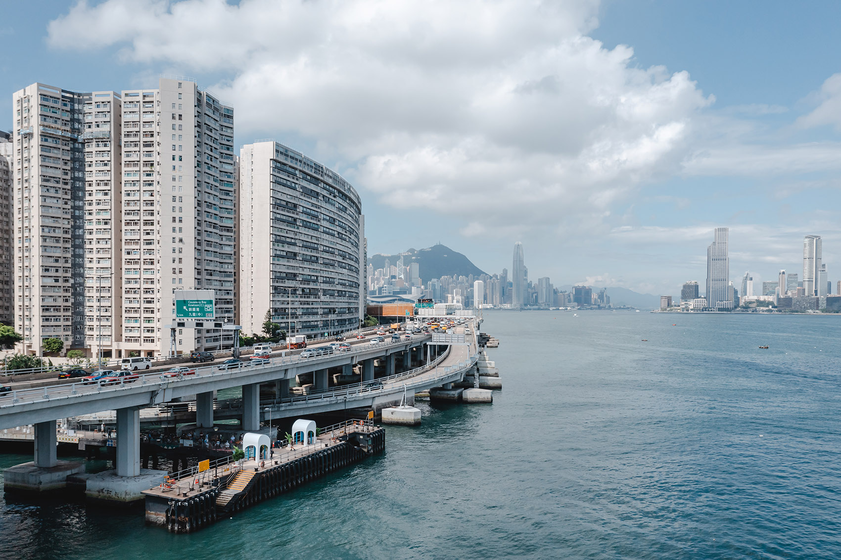 夏季凉亭，香港/维多利亚港公共码头上首个俯瞰狮子山的艺术装置-4