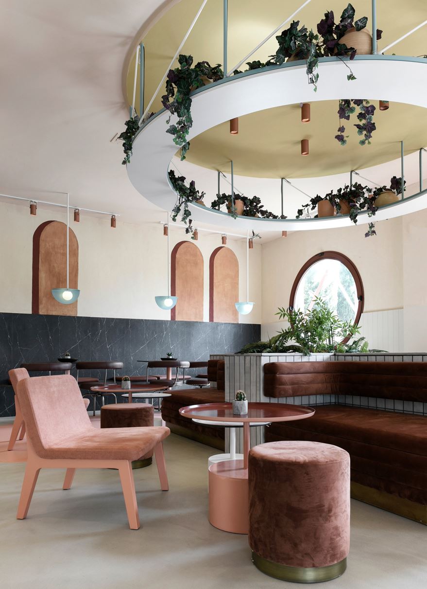 Lofos酒吧，希腊/拼贴风格的室内空间-53