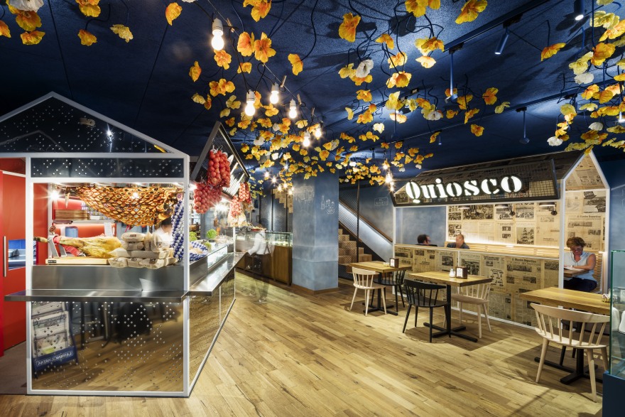 巴塞罗那乡村风情餐厅设计-2