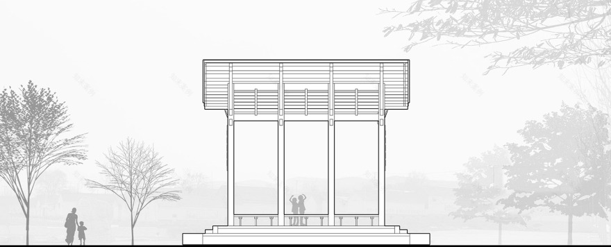 山头村凤凰山山门及舞台设计丨中国乡建院城乡共生工作室-80