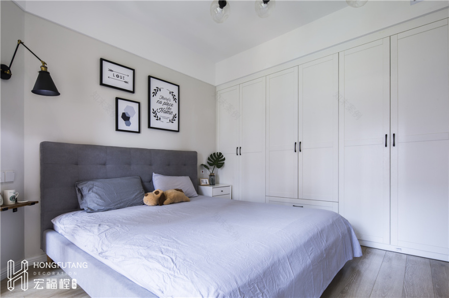 160㎡美式公寓,打造温馨舒适的度假之家-85