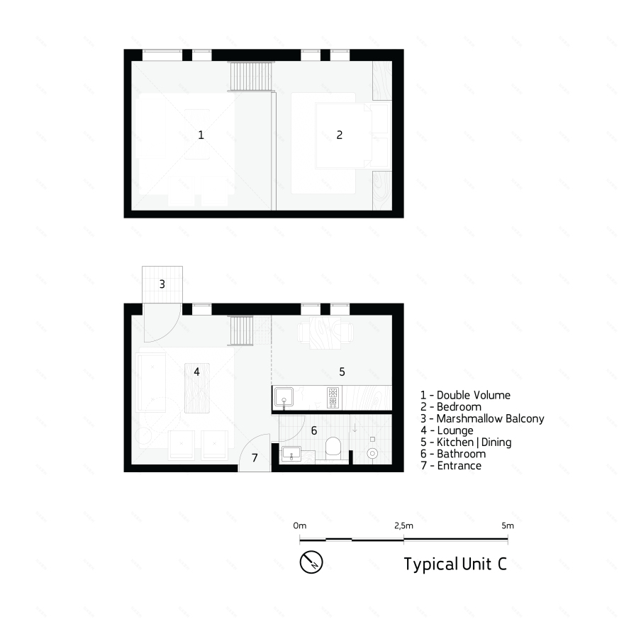 U·olo Apartments · 南非开普敦的城市微单元住宅设计丨Two Five Five Architects-84