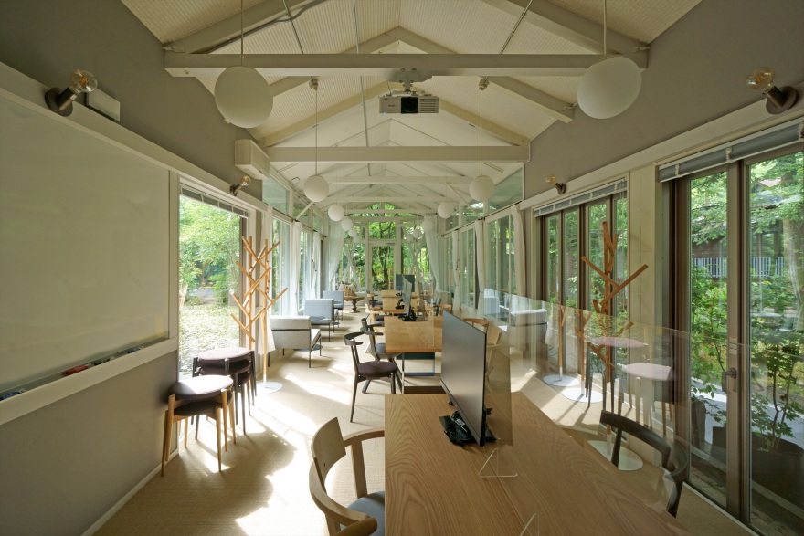 日本 Karuizawa 绿色办公空间重生-12