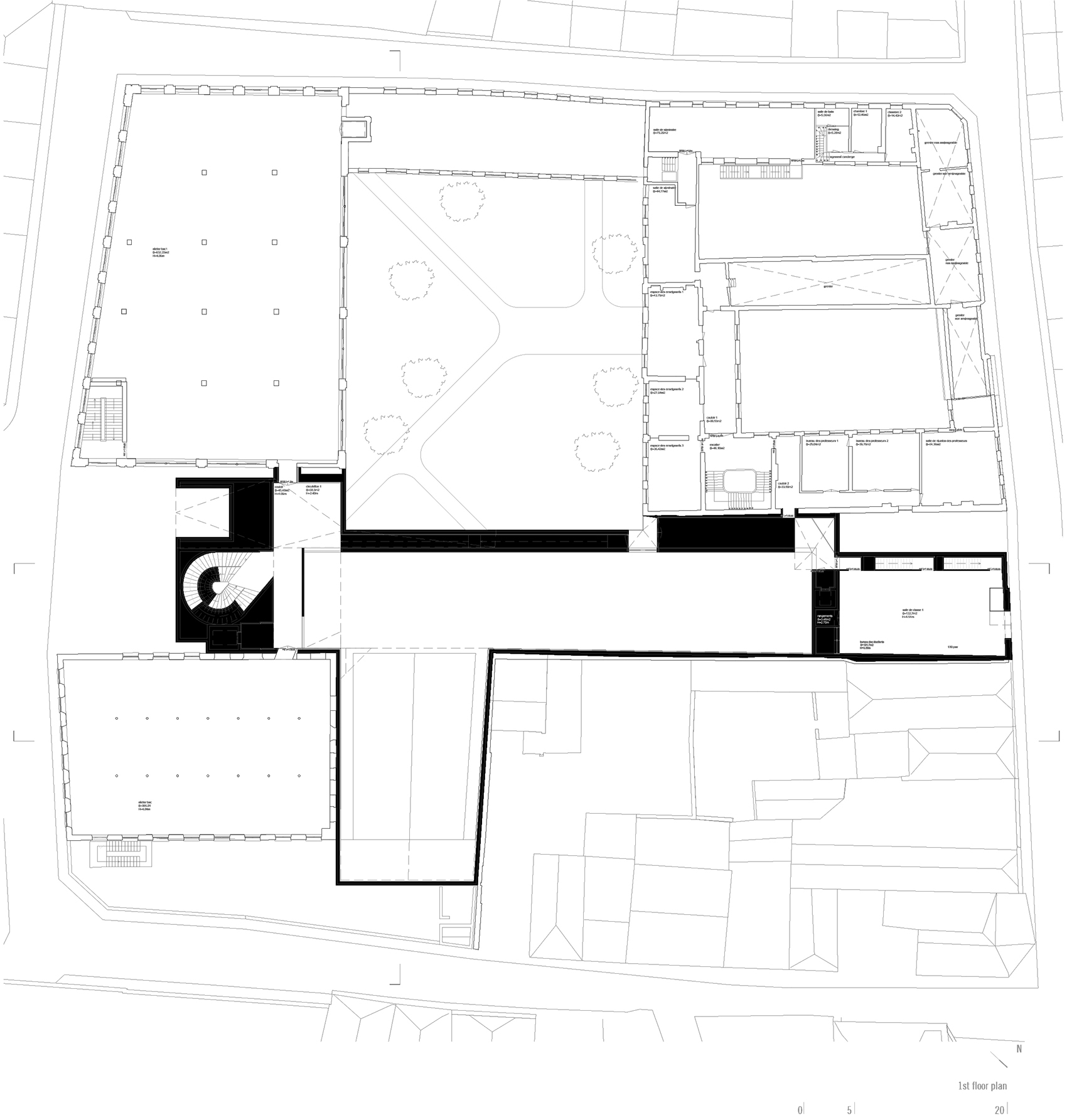 图尔奈建筑学院，比利时/为历史街区注入新特征-50