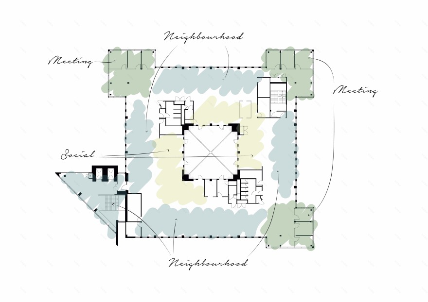 时代公司办公室 · 创意无限的动态空间-23