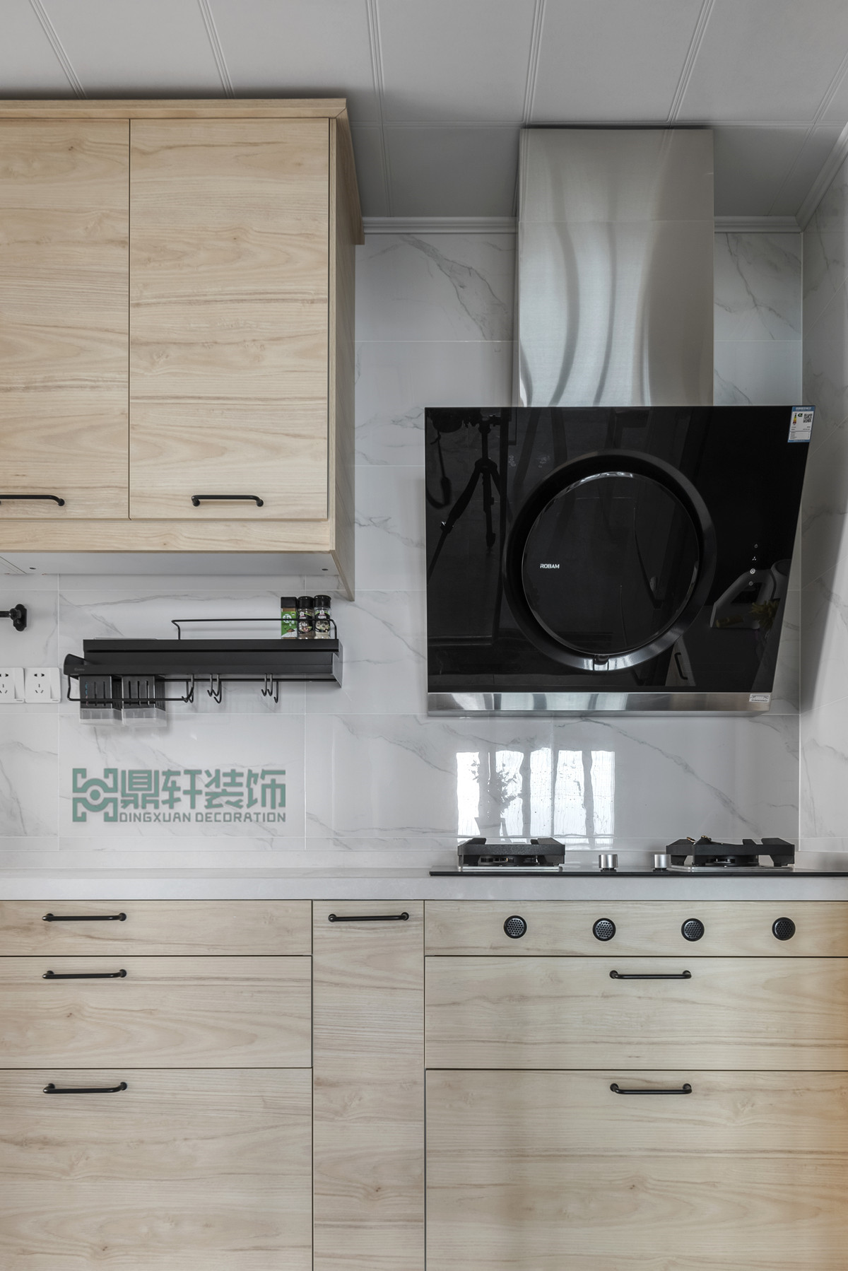 重庆鼎轩装饰 | 浅灰北欧+木制风格（金科天元道）-14