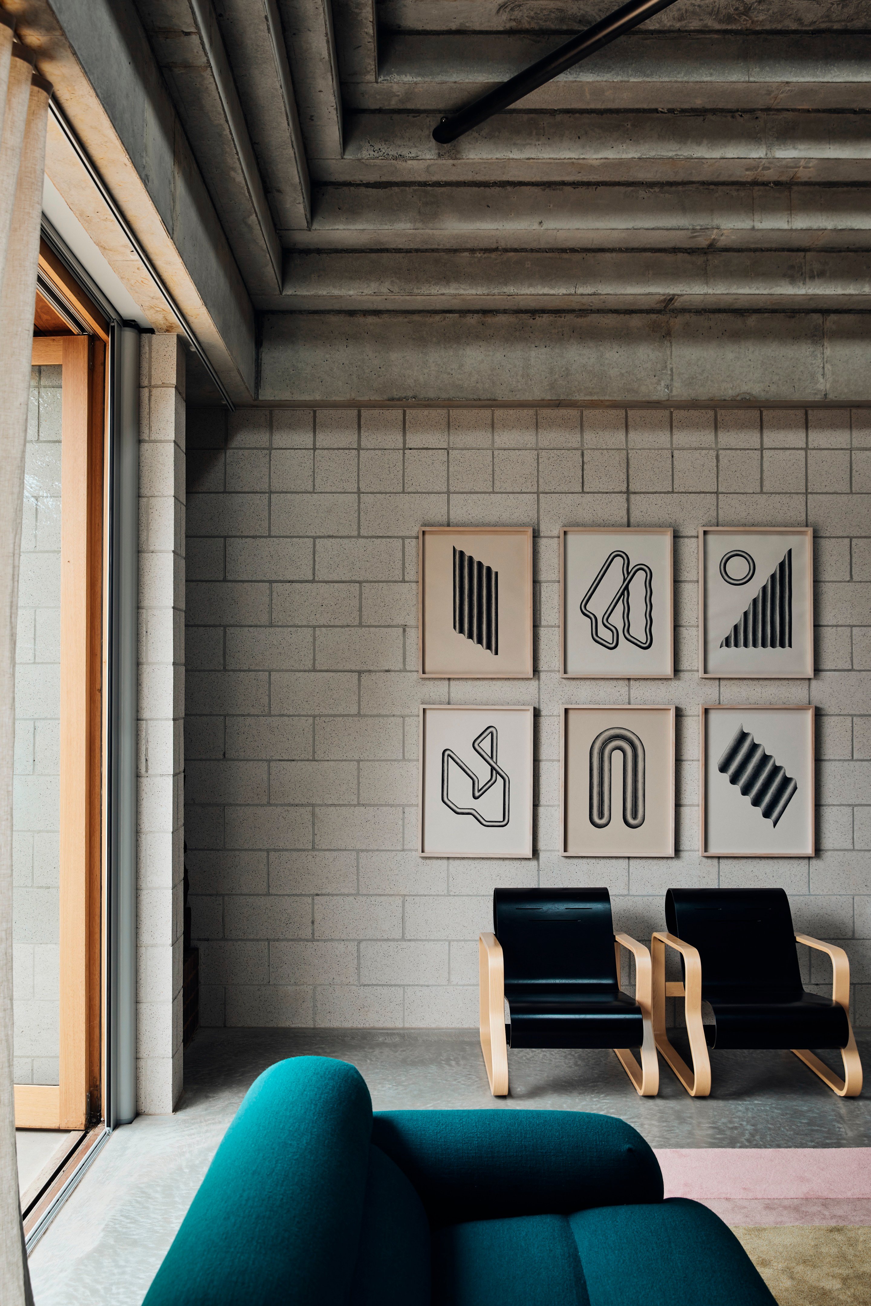 混凝土金字塔下的海滩别墅设计-41