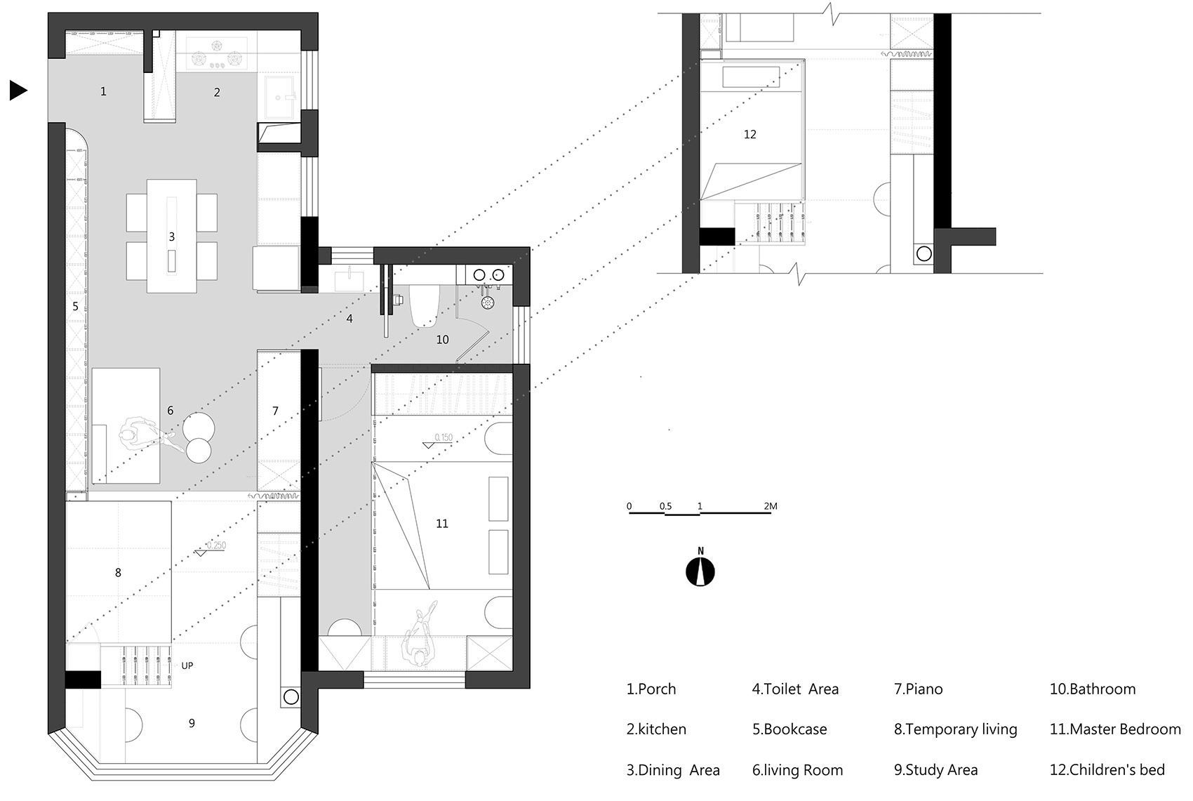 格 · 格物致知 & 50坪公寓室内改造，上海/做一个真正意义上的“物品之家”-54