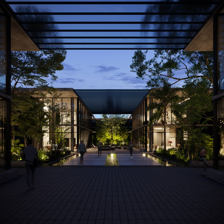 极简主义的绿色商务别墅设计-9