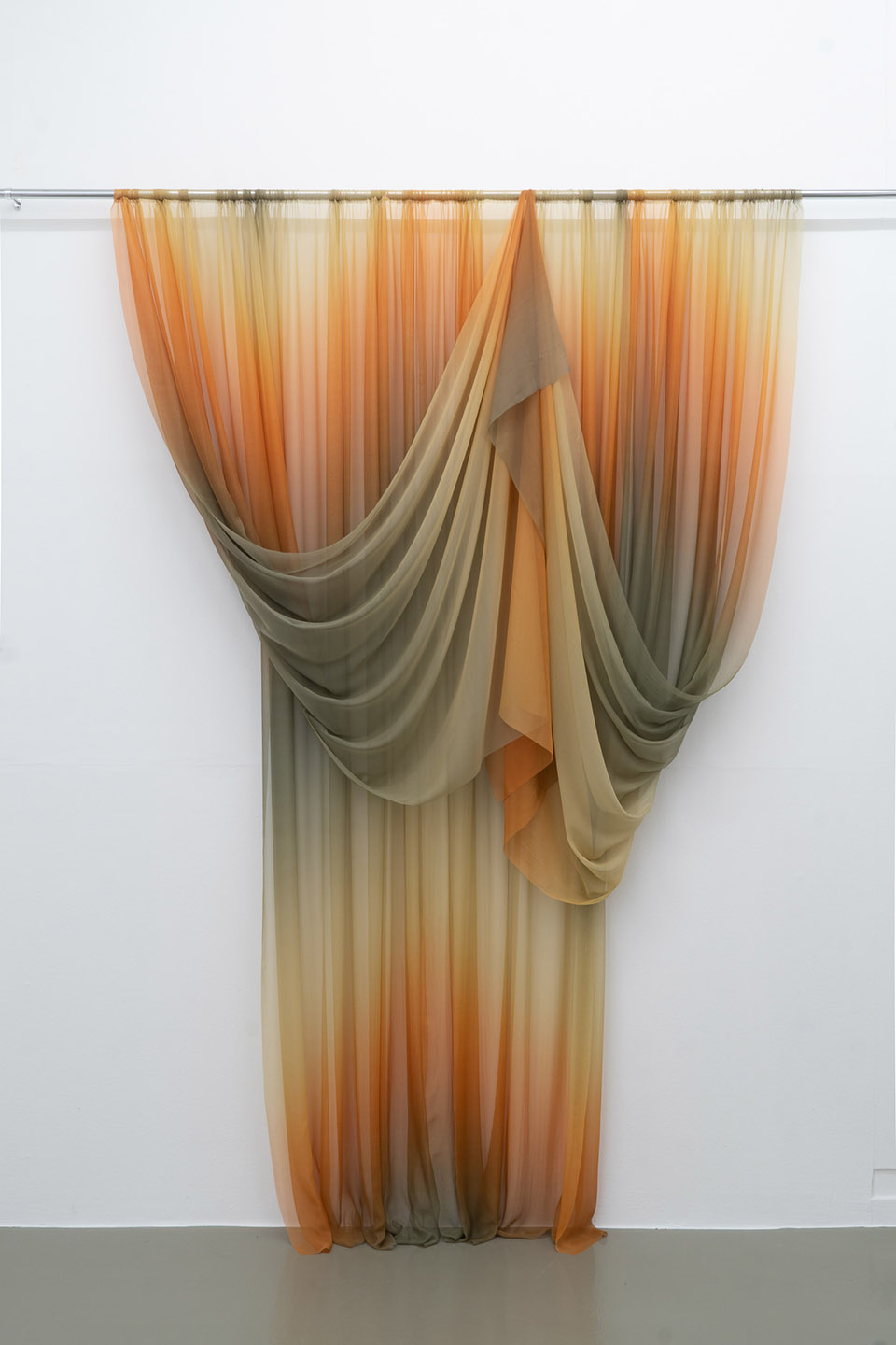 Justin Morin的织物艺术/将实景图像转化成织物的渐变色彩-41