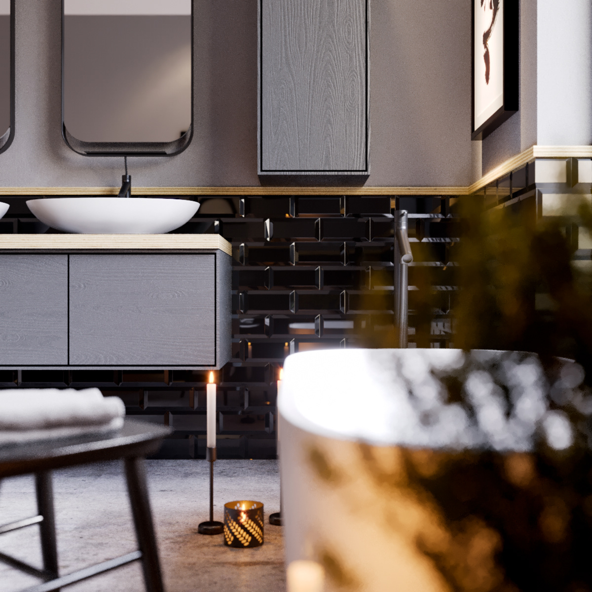 简约现代浴室设计-2