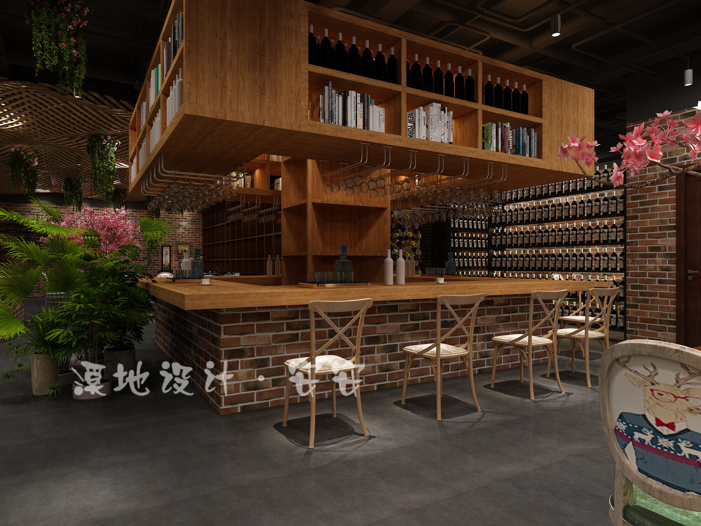 音乐餐吧静吧慢摇吧酒吧大厅前台案例-6