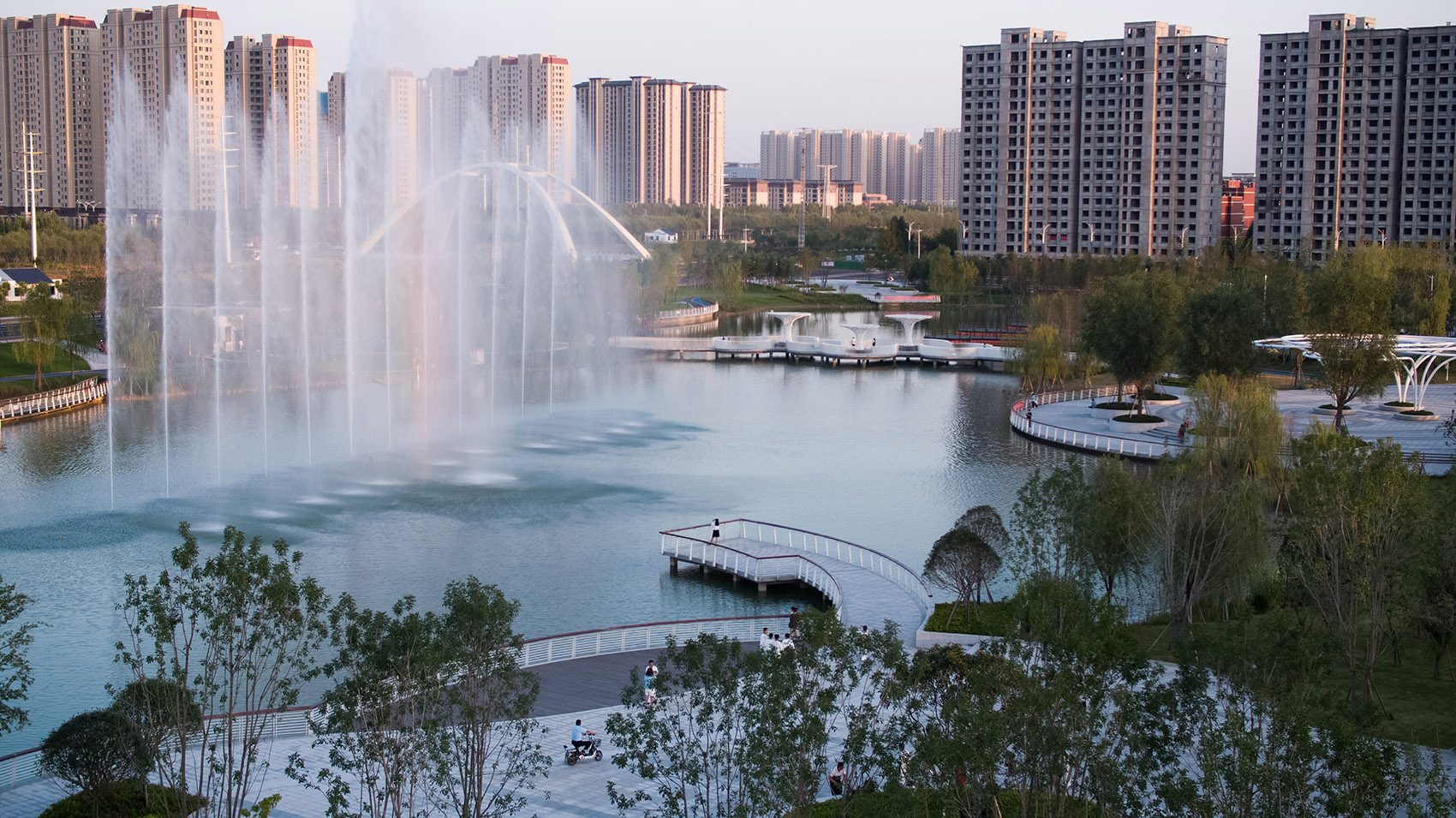 周口万达芙蓉湖生态城市公园丨中国周口丨林德设计-104