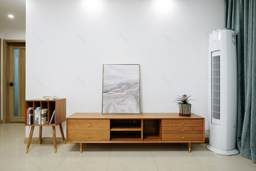 温馨家居设计 | 餐厅木饰面上墙,卫生间收纳优化-14