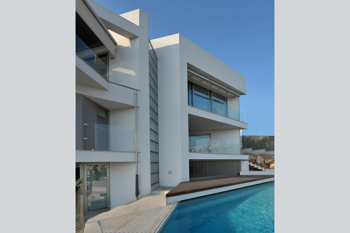 希腊雅典别墅建筑，打造城市海景生活-18