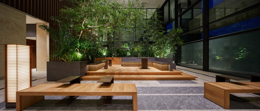 东京金融区绿洲入口大厅丨日本东京丨ikg inc.-26